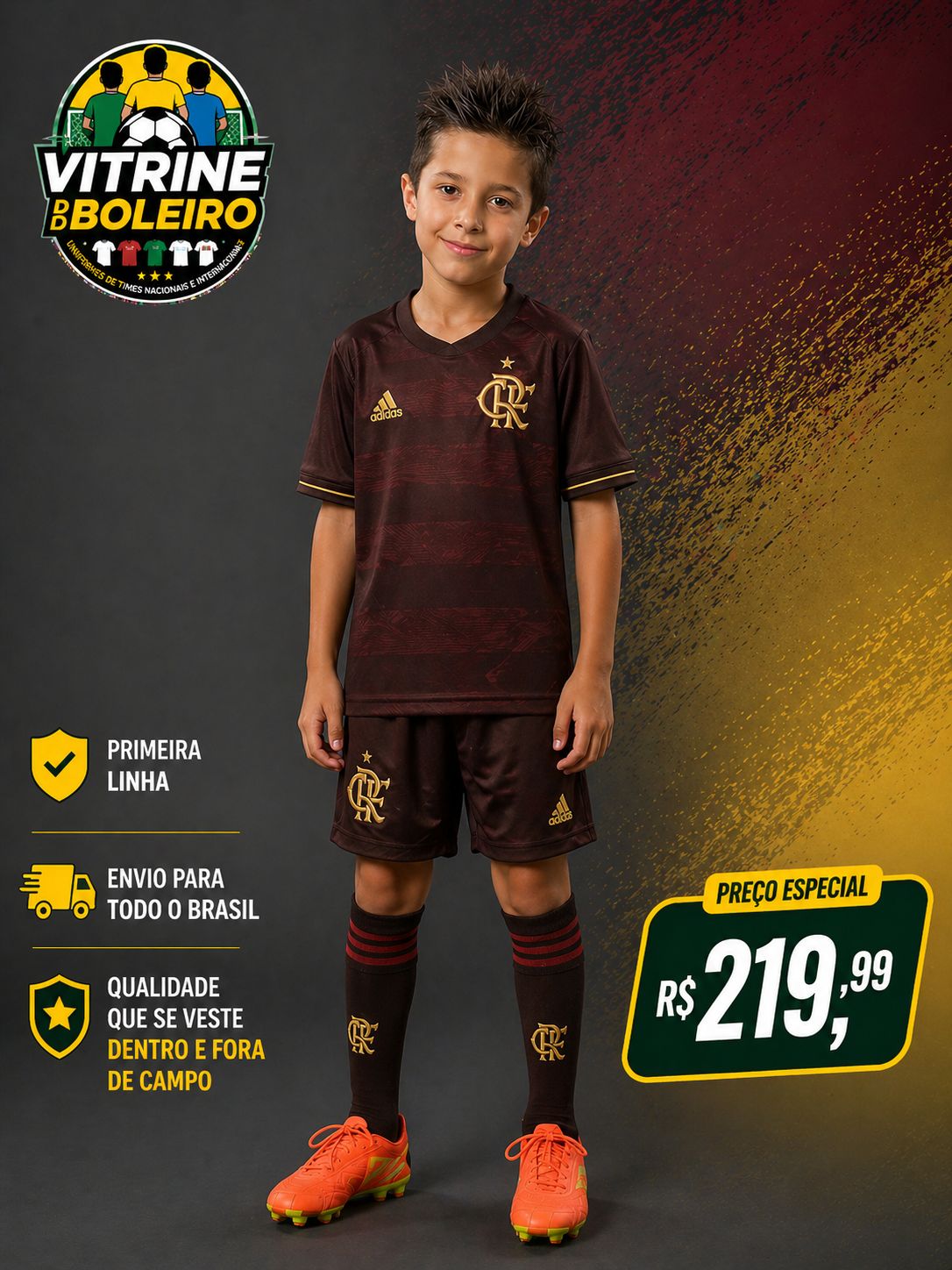 Uniforme Flamengo Titular 2024